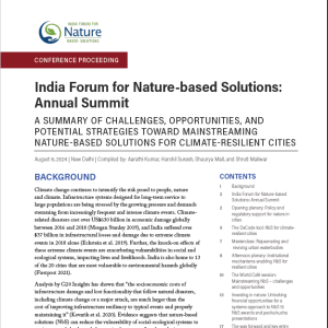 Screenshot from 2024-12-02 17-54-57 Conference Proceedings India Forum for Nature-based Solutions: Annual Summit